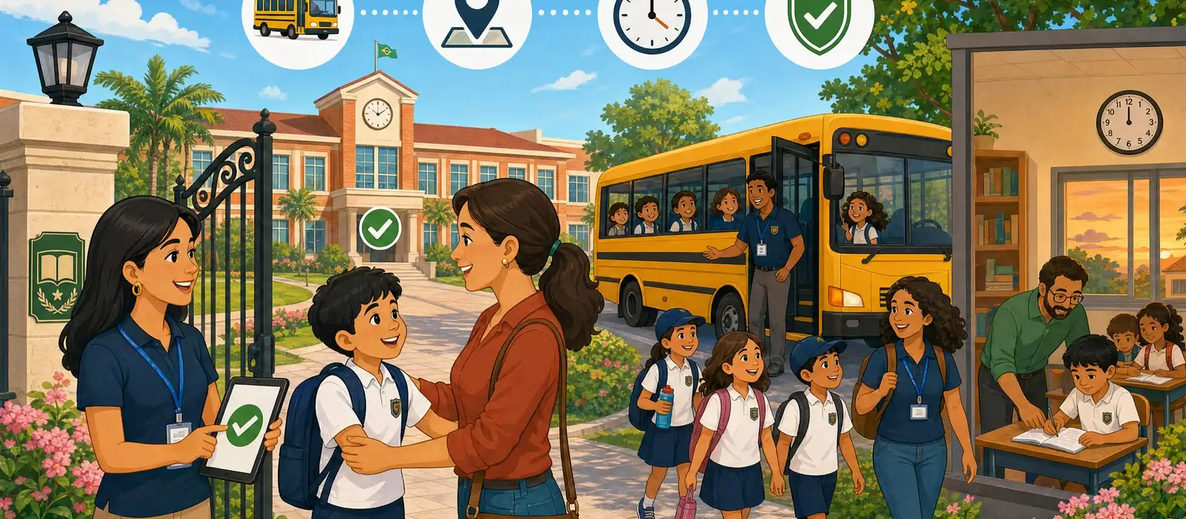 A escola é responsável pelo aluno fora da escola